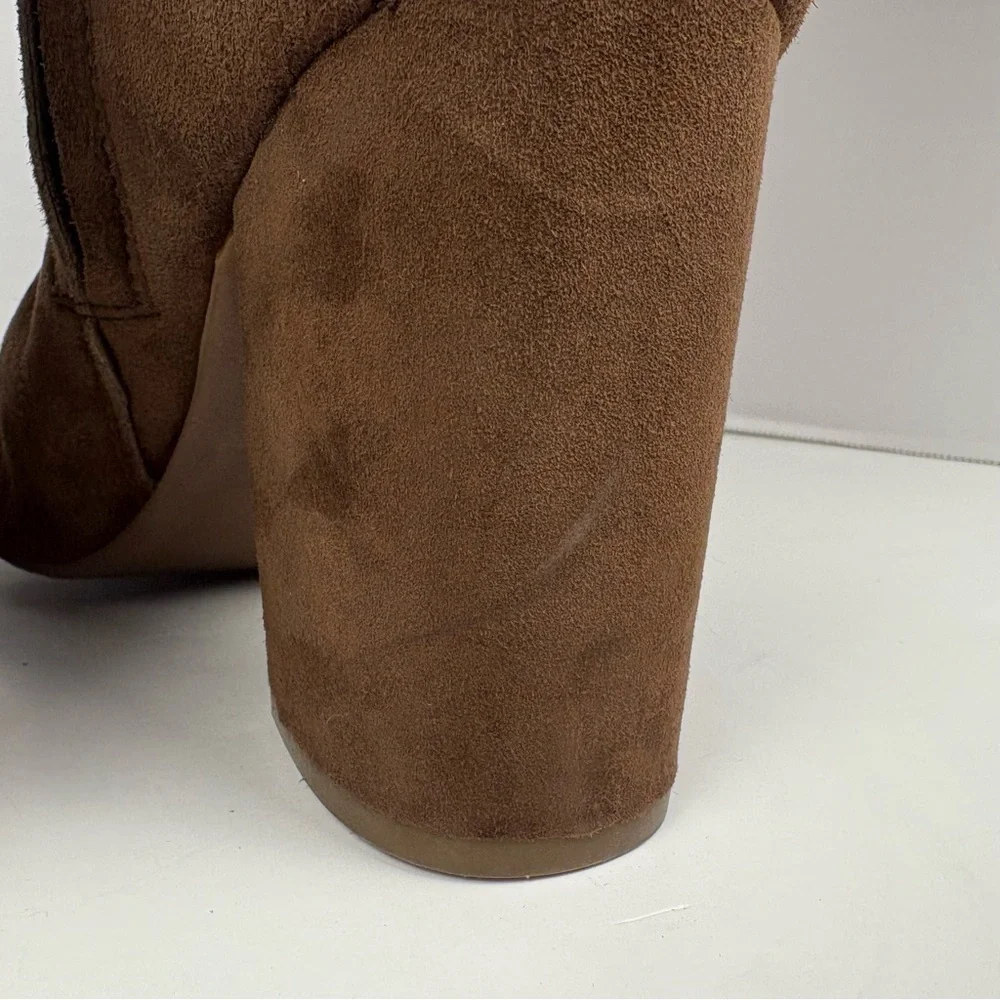 Kenneth Cole Carrah Women’s Brown Suede Over the Knee Boots Size 8M